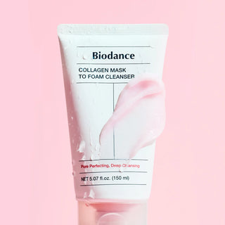 Collagen Mask To Foam Cleanser