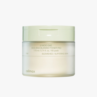 Ji Woo Gae Cica BHA Blemish Toner Pad